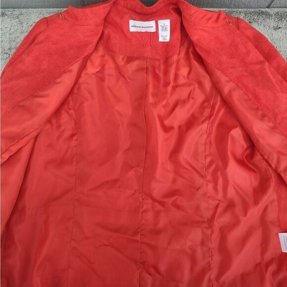 Alfred Dunner Faux Suede Studded Blazer Size 12 - Picture 7 of 12